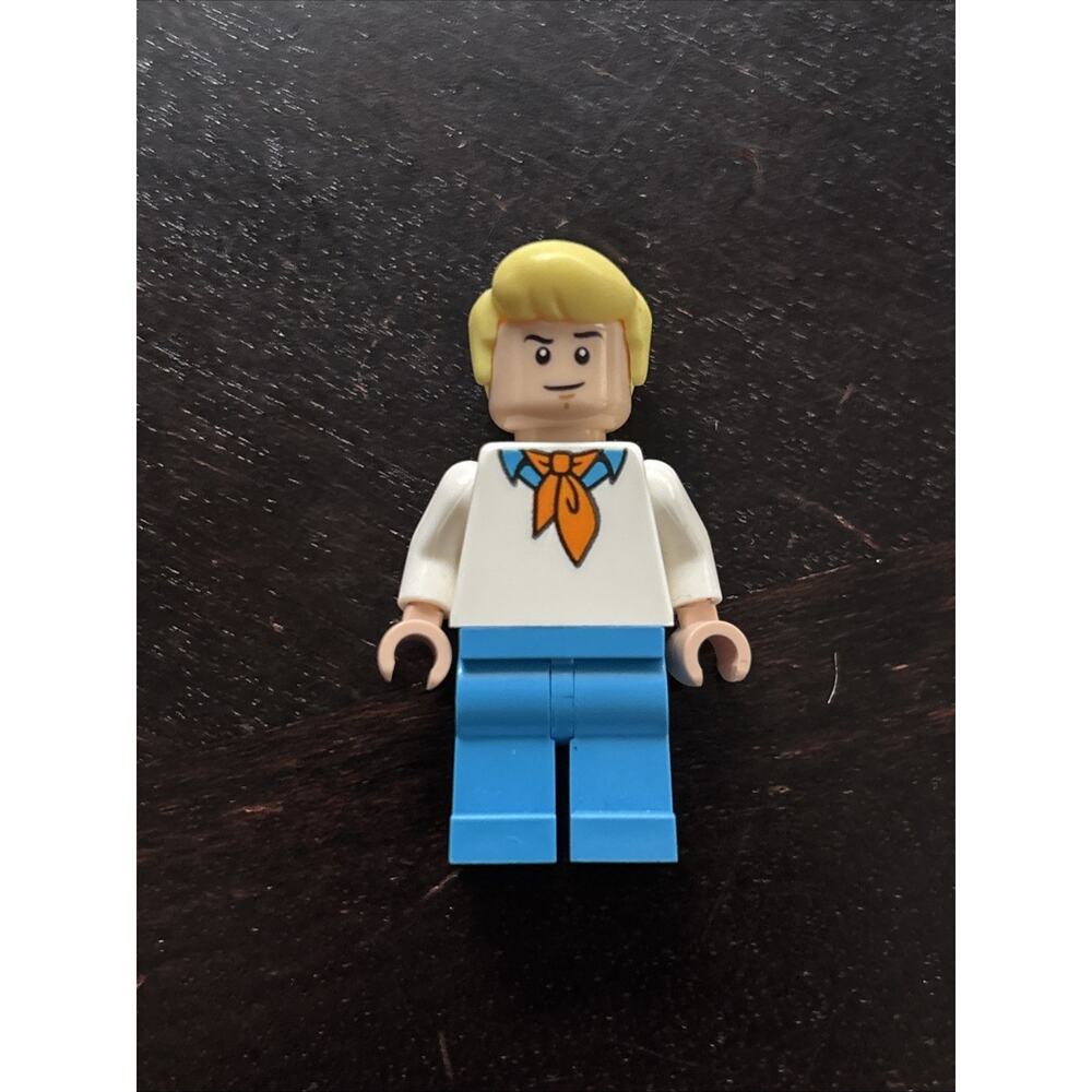Lego Fred Jones Minifigure #scd008 Set #75902 The Mystery Machine Scooby-Doo